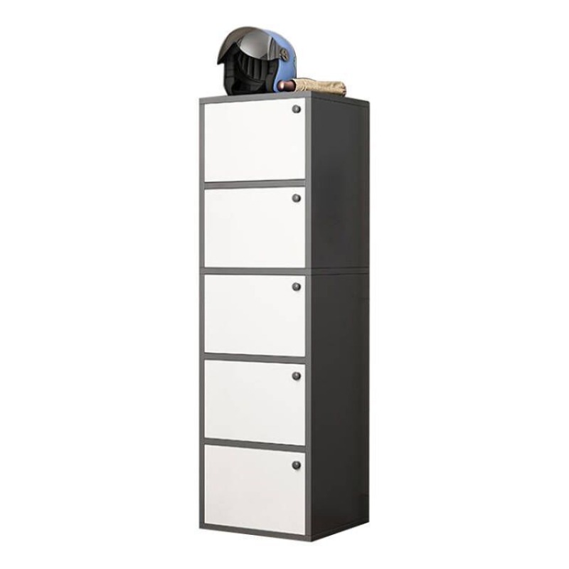 Shoe Rack Cabinet Narrow Entryway - Scarpiera Multistrato Semplice e Antipolvere, Armadietto