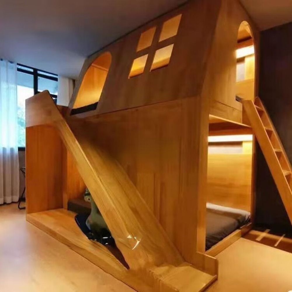 Letto a Castello in Legno Mass - Bunk Bed With Stairs And Slide recensione e prezzo